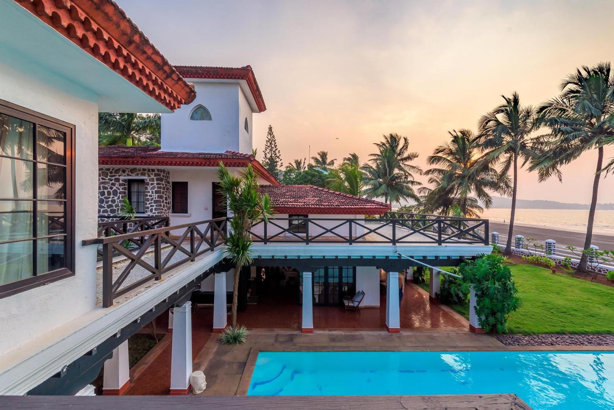 Saffronstays Sea La Vie Danda Ngoại thất bức ảnh